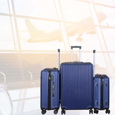 Mavi Ucuz Valiz Seti...