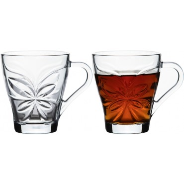 Flower Patterned Gla...